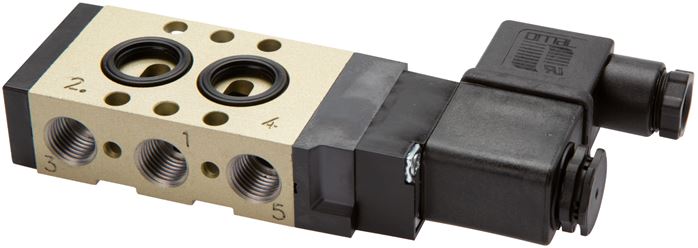 NAMUR-Magnetventil, G 1/4", 5/2-Wege (Federrückstellung), 24 V=