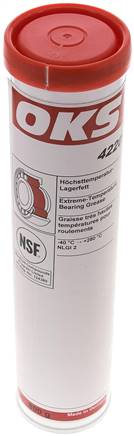 OKS 4220 - Höchsttemperatur-Lagerfett (NSF H1), 800 g Kartusche
