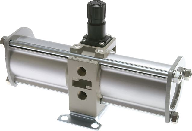 Druckübersetzer (4 : 1), G 1/4", bis 60 l/min