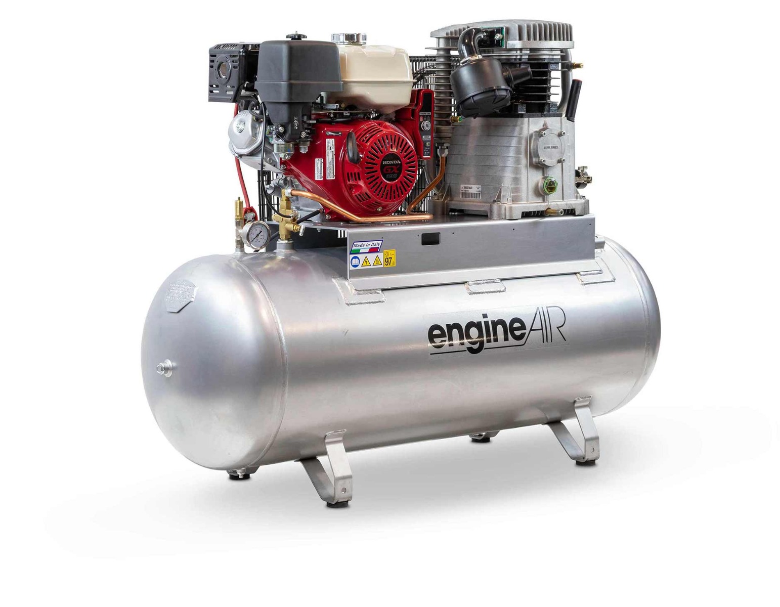 Kolbenkompressor mit Benzinmotor Typ engineAIR 12/270 S ES