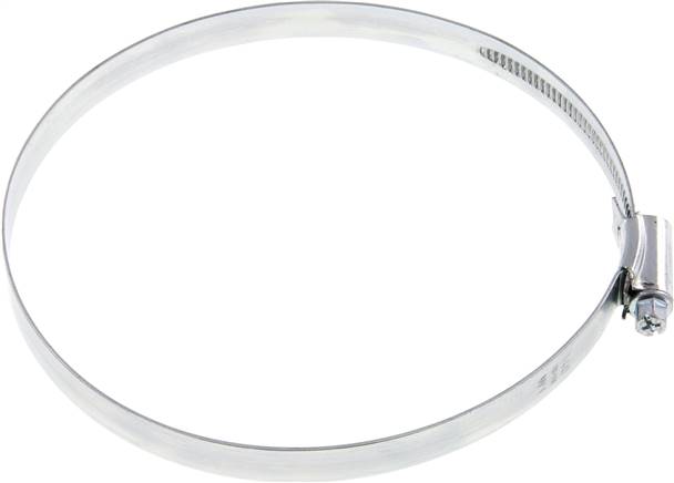 12mm Schlauchschelle 120 - 140mm, Stahl verzinkt (W1) (IDEAL)