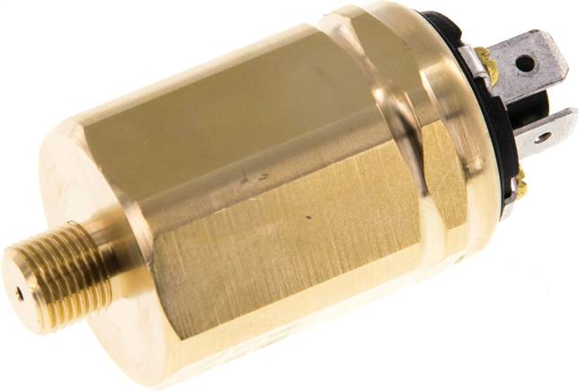 Vakuumschalter, Messing -0,98 bis -0,2 bar (Wechsler), G 1/8"
