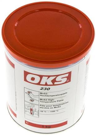OKS 230, MoS2-Hochtemperaturpaste - 1 kg Dose