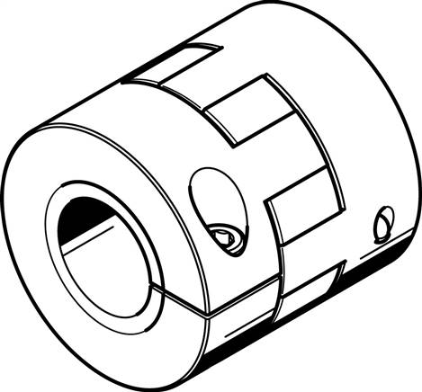 FESTO EAMC-56-58-24-25 (558316) Kupplung