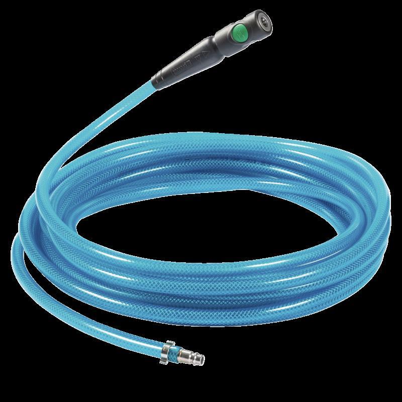 Prevost Schlauchverlängerung mit PVC-Schlauch DIFLEX und Sicherheitsschnellkupplung ESI 07 prevoS1 10m, Ø Innen./Außen. 9 x 15