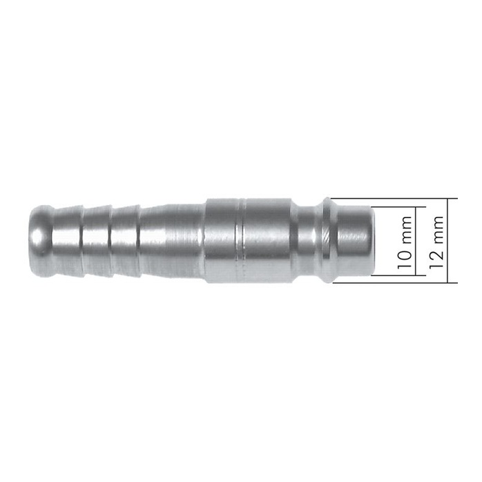 Tappo di accoppiamento (NW7.2) tubo flessibile da 9 (3/8") mm, ottone
