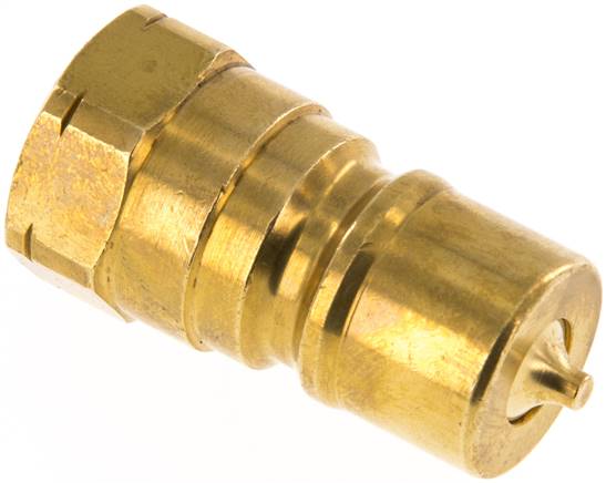 Hydraulikkupplung ISO 7241-1B, Stecker, NPT 3/8"(IG),Messing