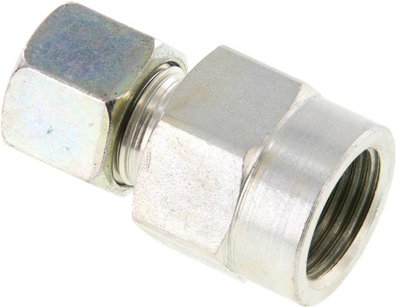 Manometer-Schneidringverschr. G 1/2"-10 S (M18x1,5), Stahl verzinkt
