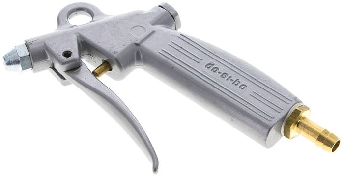 Alu Ausblaspistole, dosierbar 9 mm mit Kurzdüse Ø 1,5 (Standard)