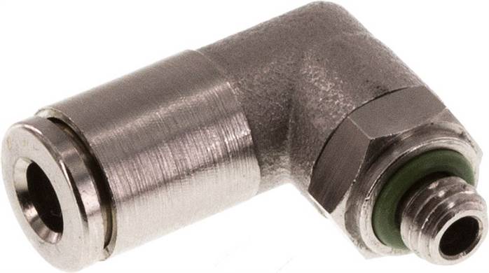 Winkel-Steckanschluss M 5-4mm, IQS-MSV (Hochtemperatur), Dichtung FKM