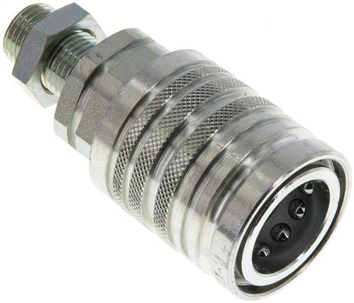 Schott-Steckkupplung ISO7241-1A, Muffe Baugr.3, 10 L (M16x1,5)