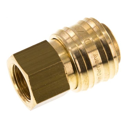 Attacco rapido (NW7.2) G 3/8" (IG), ottone