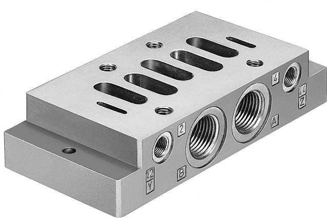 FESTO NAS-1/2-3A-ISO (10336) Einzelanschlussplatte
