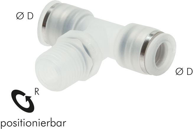 T-Steckanschluss R 1/2"-12mm, IQS-PP