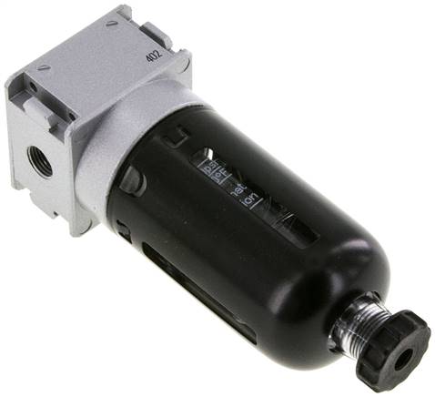 MULTIFIX Filter, G 1/8", Baur. 0, Kunststoffbehälter, mit Schutzkorb