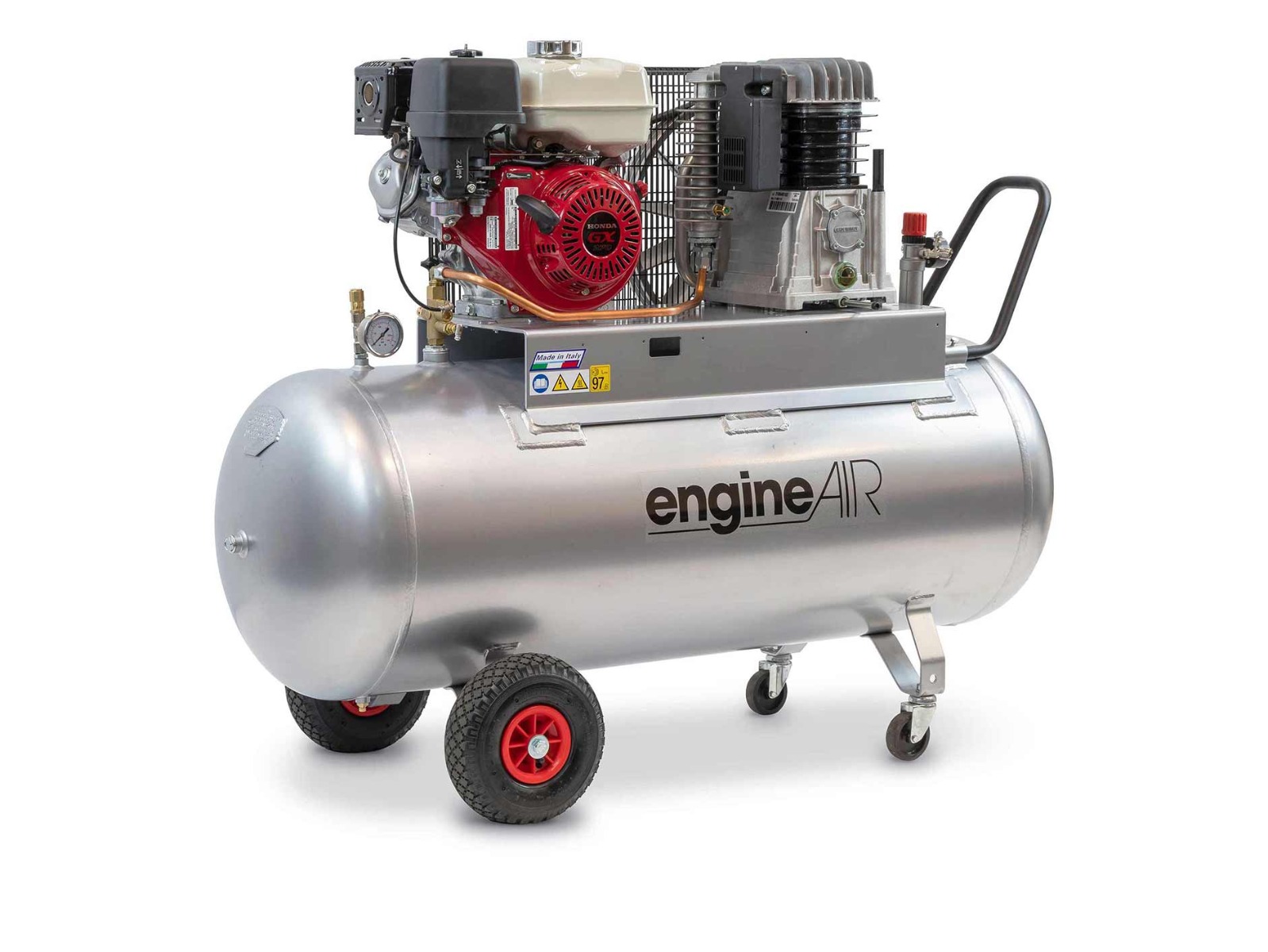 Kolbenkompressor mit Benzinmotor Typ engineAIR 9/270