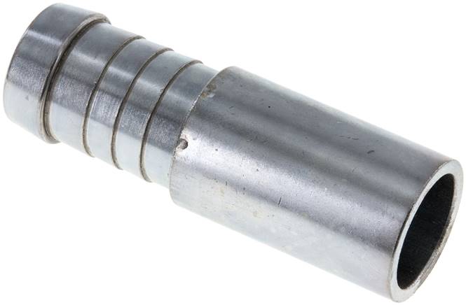 Schlauchnippel Rohr 25, Schl. 21 - 22mm, Stahl verzinkt