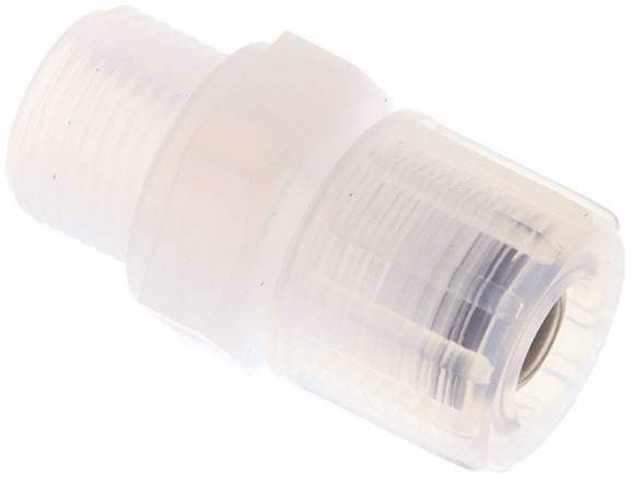 Gerade Verschraubung G 3/8"-10x8mm, PFA