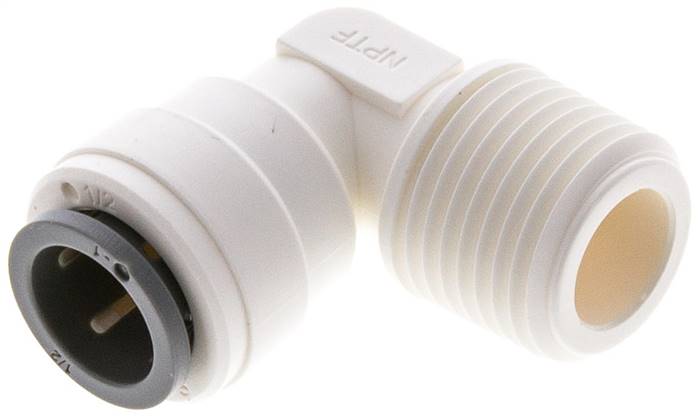 Winkel-Steckanschluss NPT 1/2"-1/2" (12,7 mm), IQS-LE (EPDM-Dichtung)