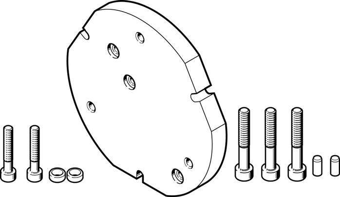 FESTO DHAA-G-H2-25-B13G-63 (2367800) Adapterbausatz