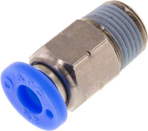 Gerader Steckanschluss NPT 1/8"-3/16" (4,76 mm), IQS-Inch