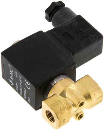 2/2-Wege Messing-Magnetventil G 1/8" 24 V AC Eco (NO)