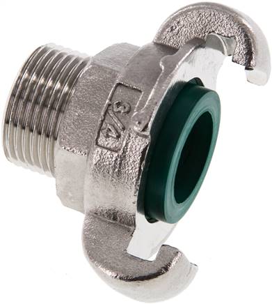 Kompressorkupplung G 3/4"(AG), Edelstahl, Dichtung FKM