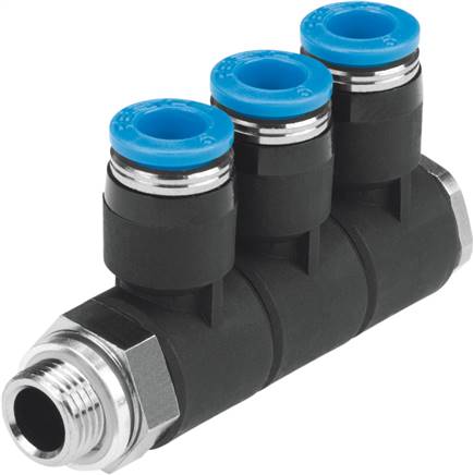 FESTO QSLV3-G1/4-10 (186239) Mehrfachverteiler