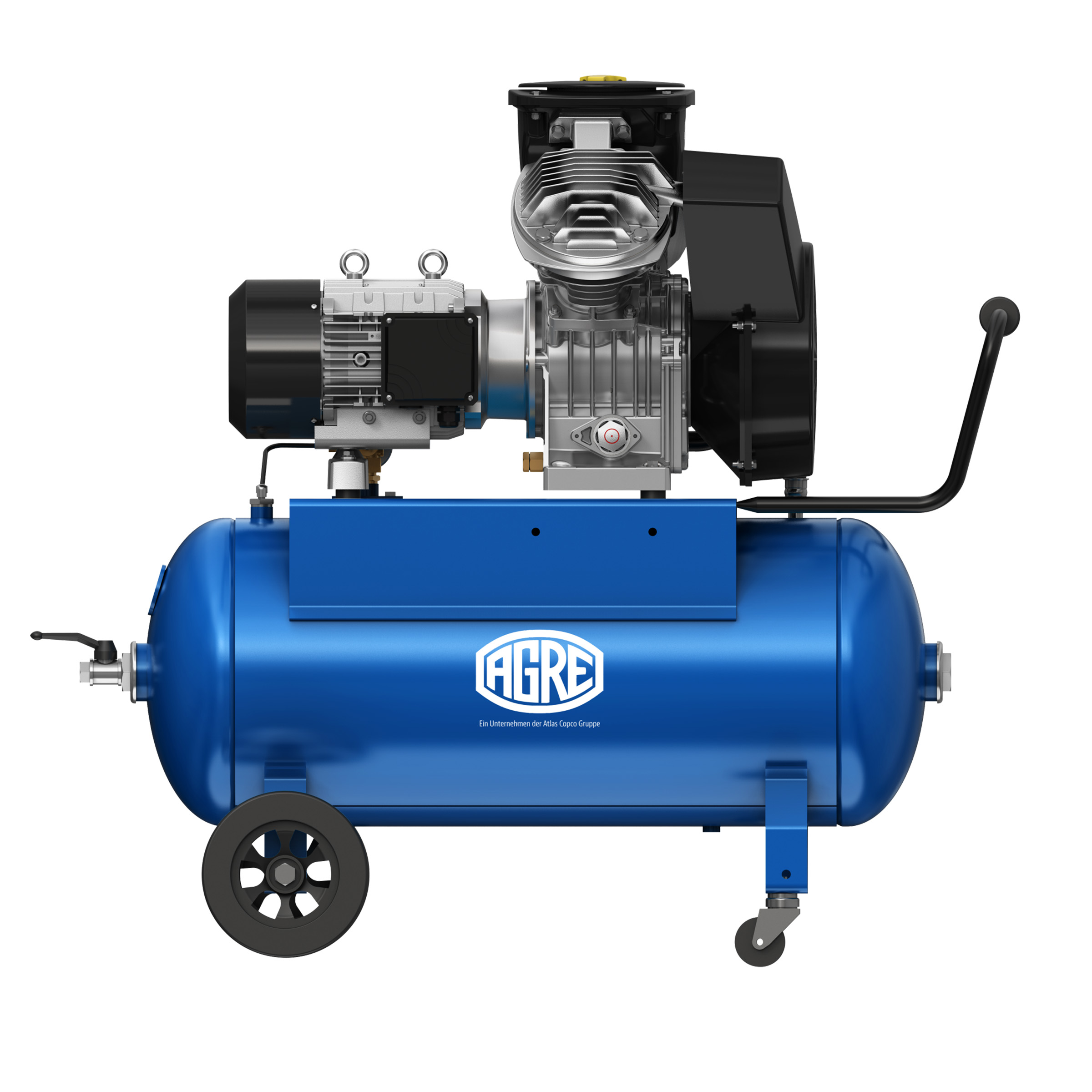 AUSSTELLER I AGRE Industrie-Kolbenkompressor Typ BOSS 6002 W 2.0 fahrbar, 4116002212