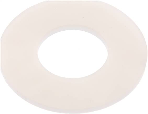 Flanschdichtung DN 20, 28 x 60 x 3mm, Silikon