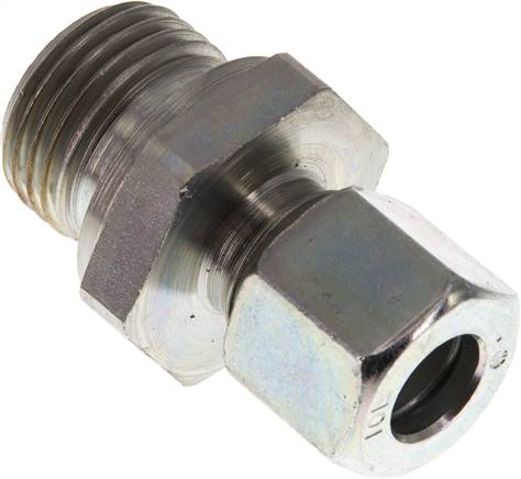 Gerade Schneidringverschr. G 1/2"-10 L (M16x1,5), Stahl verzinkt