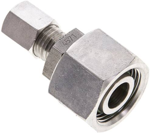 Reduziereinsatz 15 L-6 L (M12x1,5), 1.4571, mit Dichtkegel und O-Ring