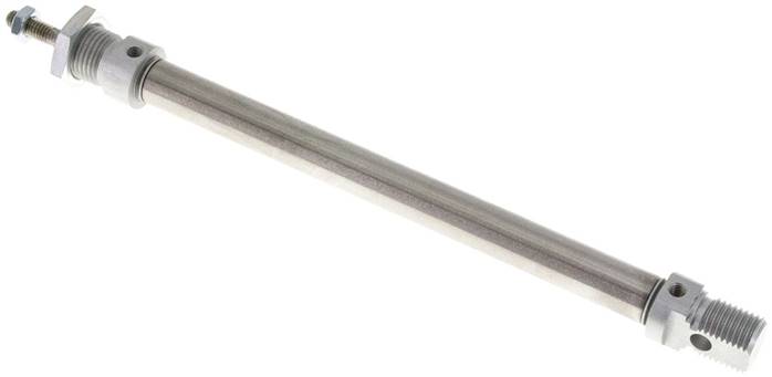 ISO 6432-Zylinder, doppeltwirkend, Kolben 12mm,Hub 125mm