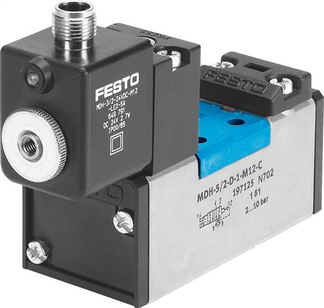 FESTO MDH-5/2-D-3-FR-M12D-C (540820) Magnetventil