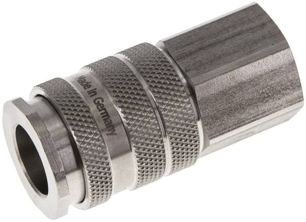 Schnellkupplung (NW10) G 1/2"(IG), Edelstahl