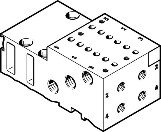 FESTO MHA2-PR2-5-M5 (525127) Batterieblock