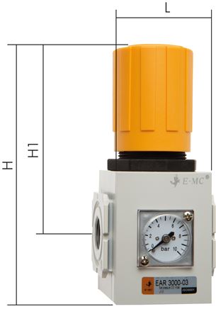 Eco-Line Druckregler, G 3/8"