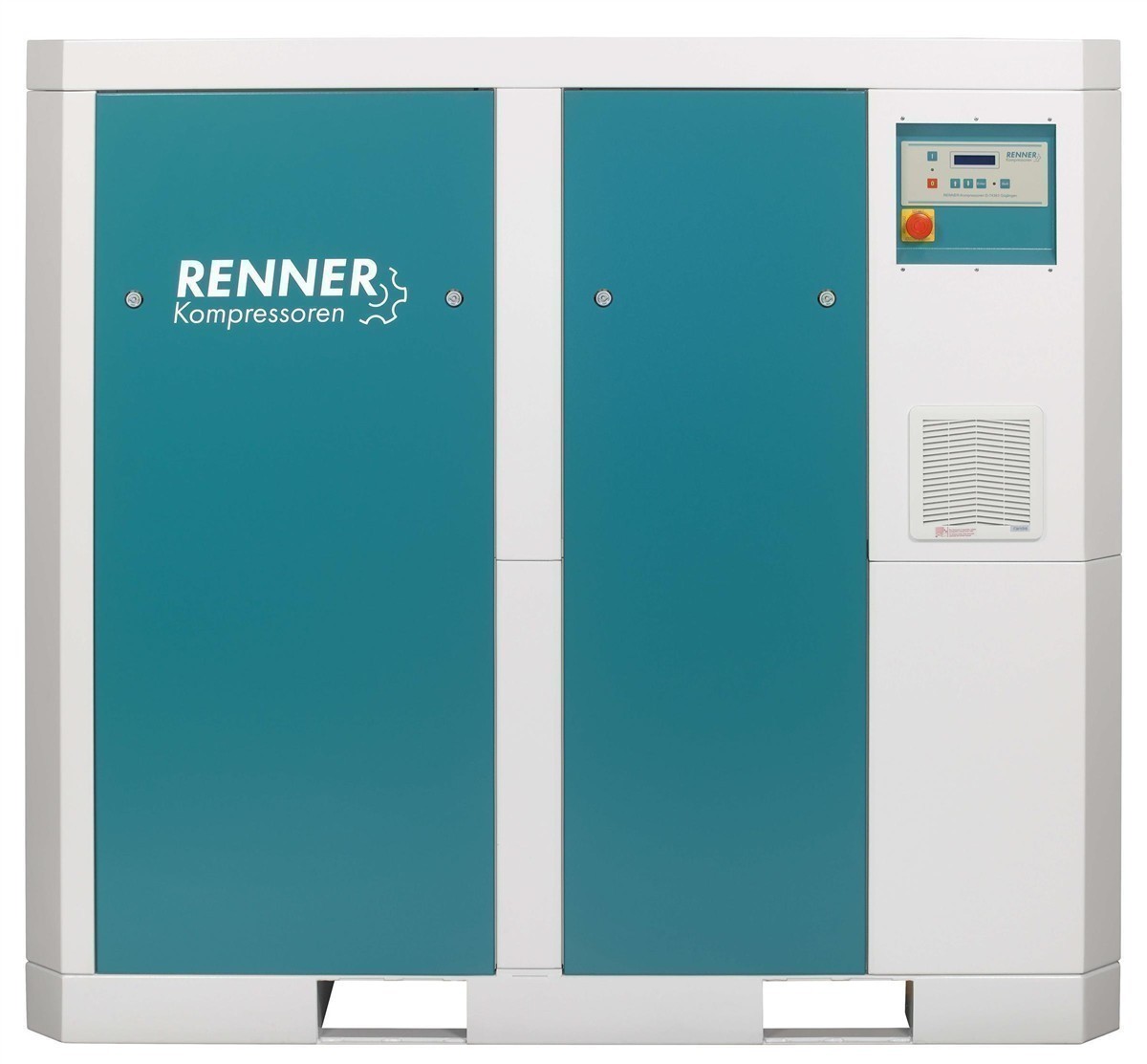 RENNER-Schraubenkompressor Modell RS 109 D - 15 bar RENNERtronic + Schalldämmbox