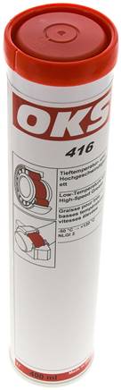 OKS 416, Tieftemp.- u. Hochgeschwind.-fett - 400 ml Kartusche