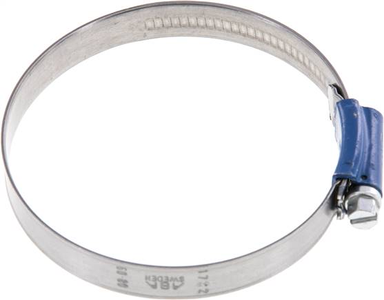 12mm Schlauchschelle 60 - 80mm, Stahl verzinkt (W1) (ABA)