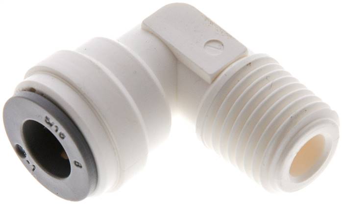 Winkel-Steckanschluss R 1/4"-5/16" (7,94 mm), IQS-LE (EPDM-Dichtung)