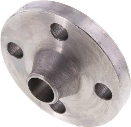 Vorschweißflansch DN20-PN16 (DIN), DIN 2633, 26,9mm, Stahl schwarz