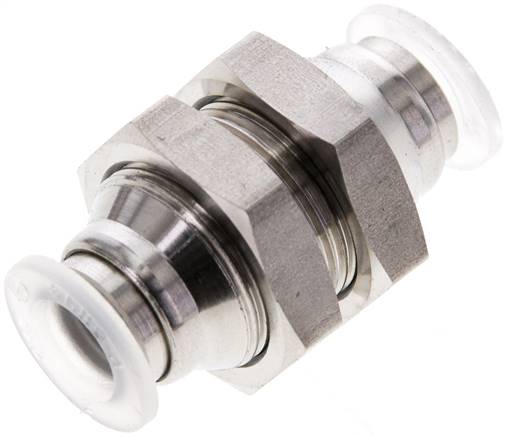 Schott-Steckanschluss 8mm, IQS-PP, Polypropylen mit Edelstahl-Gewinde