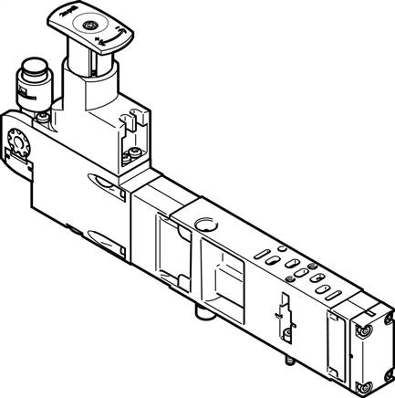FESTO VABF-S4-2-R7C2-C-10 (546254) Reglerplatte