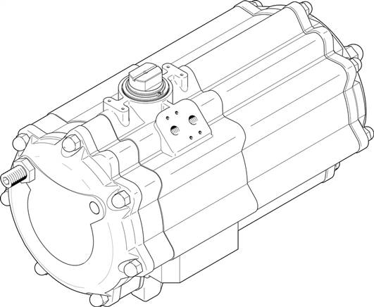 FESTO DAPS-2880-090-R-F16-T6 (553188) Schwenkantrieb