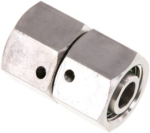 Gerader Verbinder 12 L-12 L, 1.4571, mit Dichtkegel und O-Ring