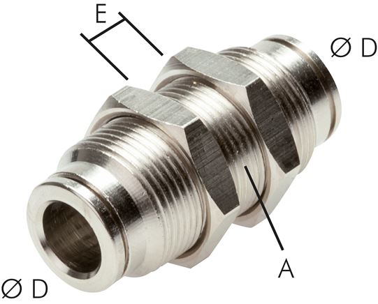 Schott-Steckanschluss 8mm, IQS-MSV (Hochtemperatur), Dichtung FKM