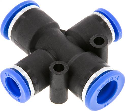 Kreuz-Steckanschluss 2x10mm-2x8mm, IQS-Standard