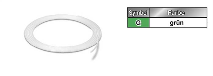 SMC TPH1075G-100 SMC Polyolefin-Schlauch, gruen
