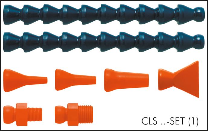 Gelenkschlauch, 1/2", Set: 2 Gelenkschlauchstücke 2 x 130 mm = 260 mm (2 x 5 Module)